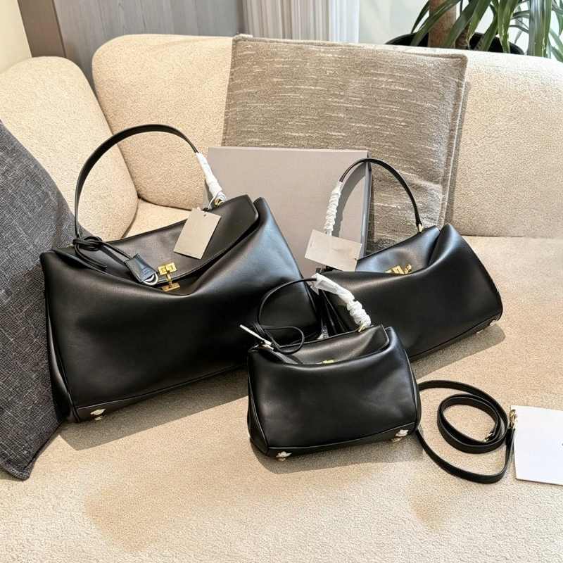 Women Bags Leather - Multi Size Soft Genuine Cowhide Tote