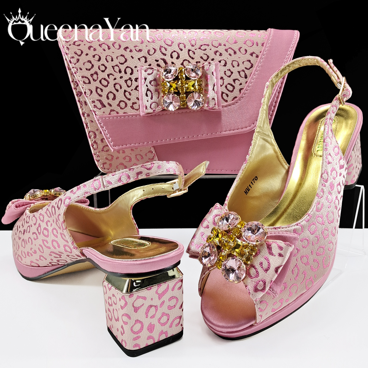 Women Bags Accessories - Queena Yan 2025 Shiny Italian Fashion