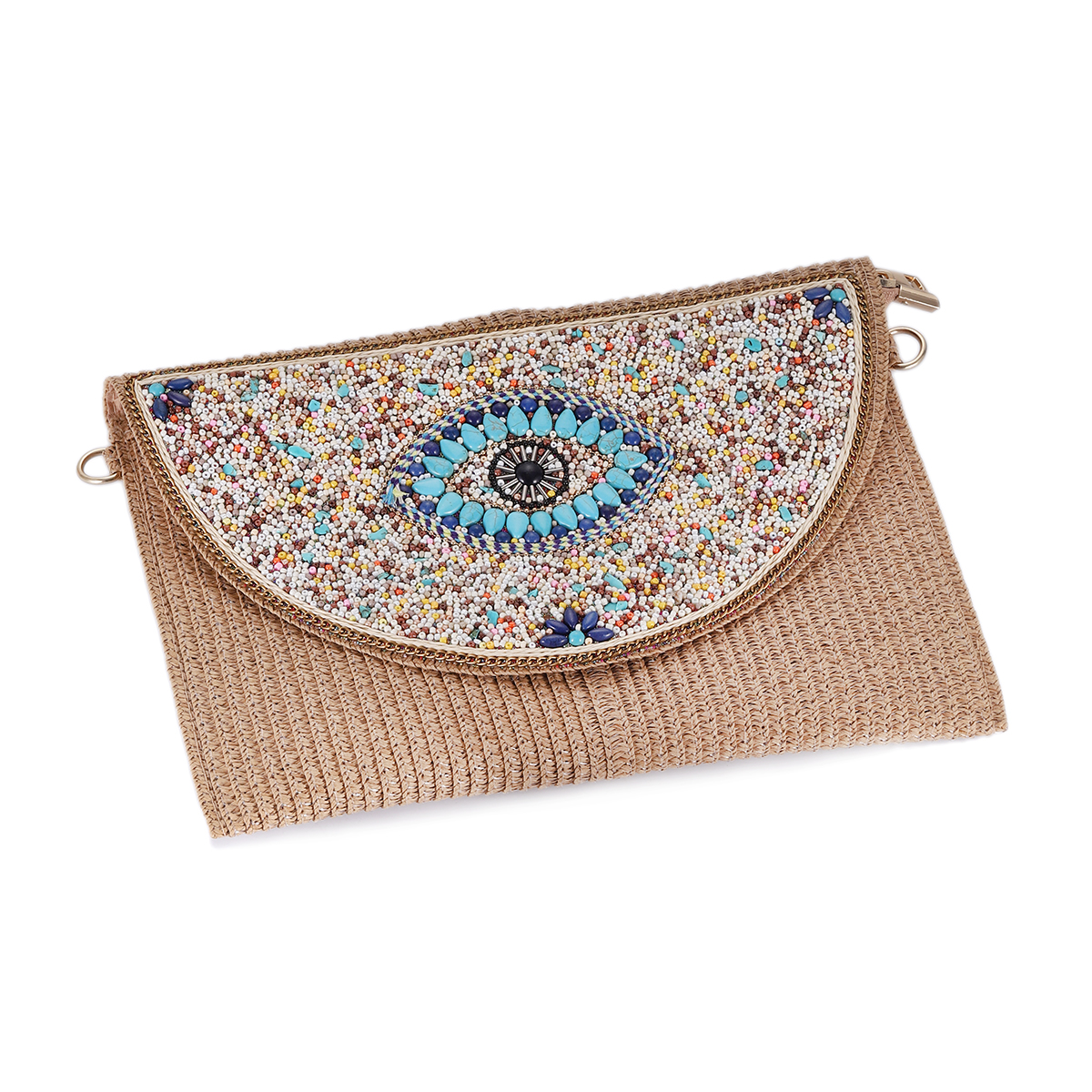 Bohemian Evil Eye Embroidered  - Women Bags Handmade incelemesi ve fiyatı