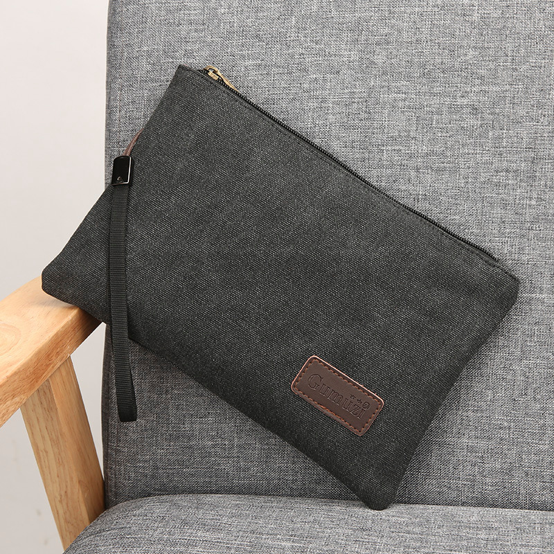 Zipper Wristlet Bag Canvas Sof - Flap Bag Envelope incelemesi ve fiyatı