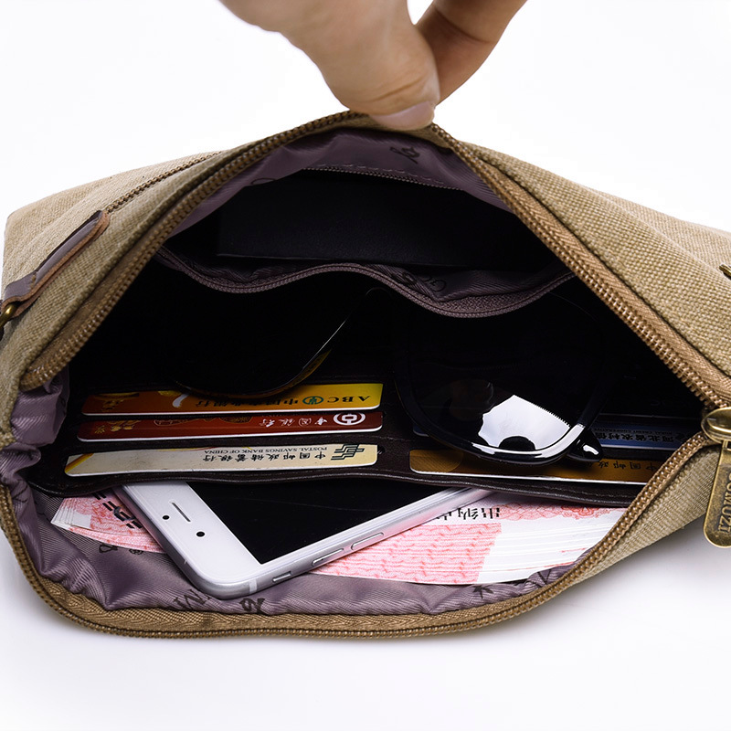 Zipper Wristlet Bag Canvas Sof - Flap Bag Envelope incelemesi ve fiyatı