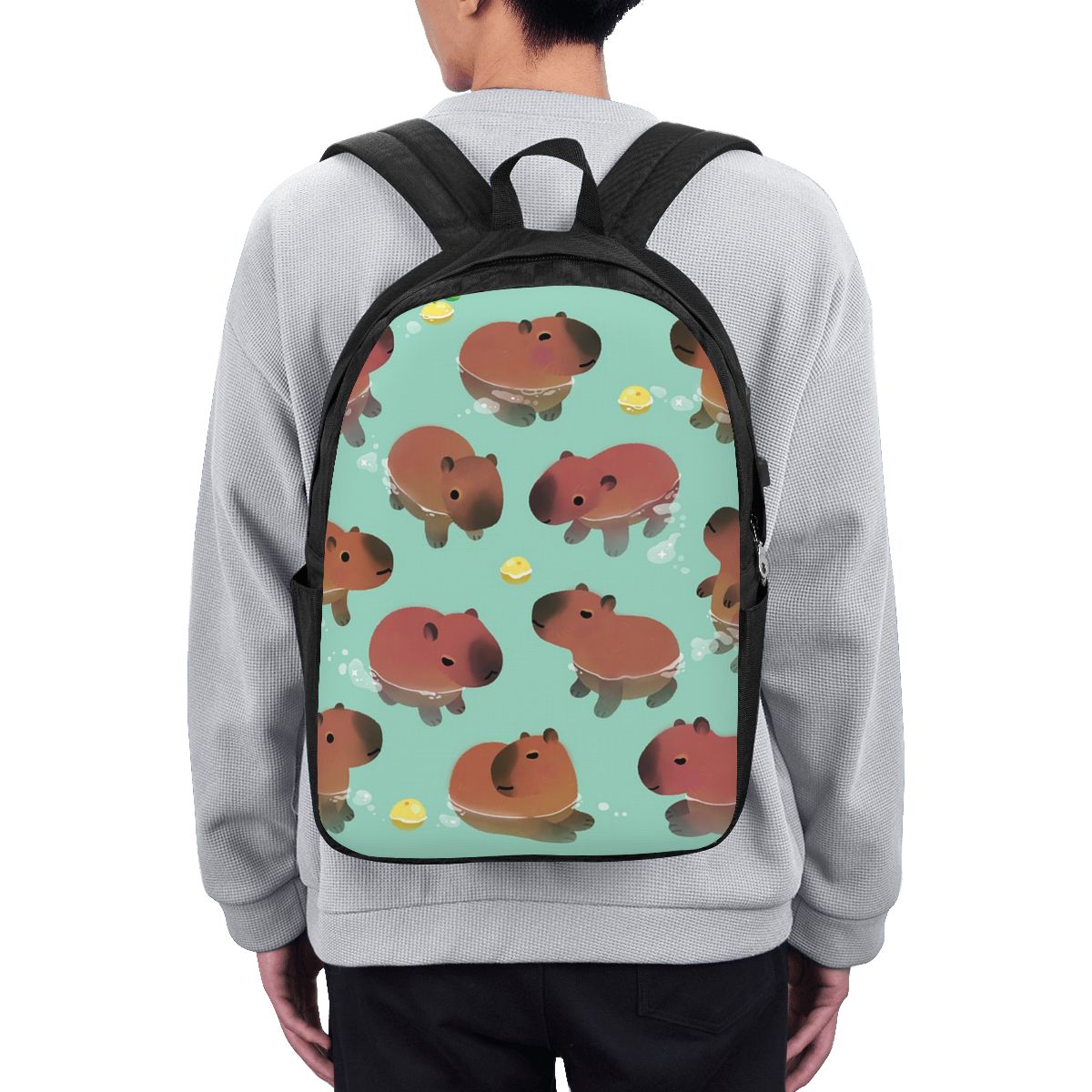 Capybara Animal Pattern Backpa - Women Bags For Laptop incelemesi ve fiyatı