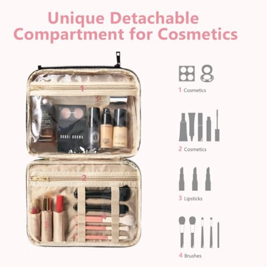 Detachable Travel Toiletry Bag - Women'S Bag incelemesi ve fiyatı