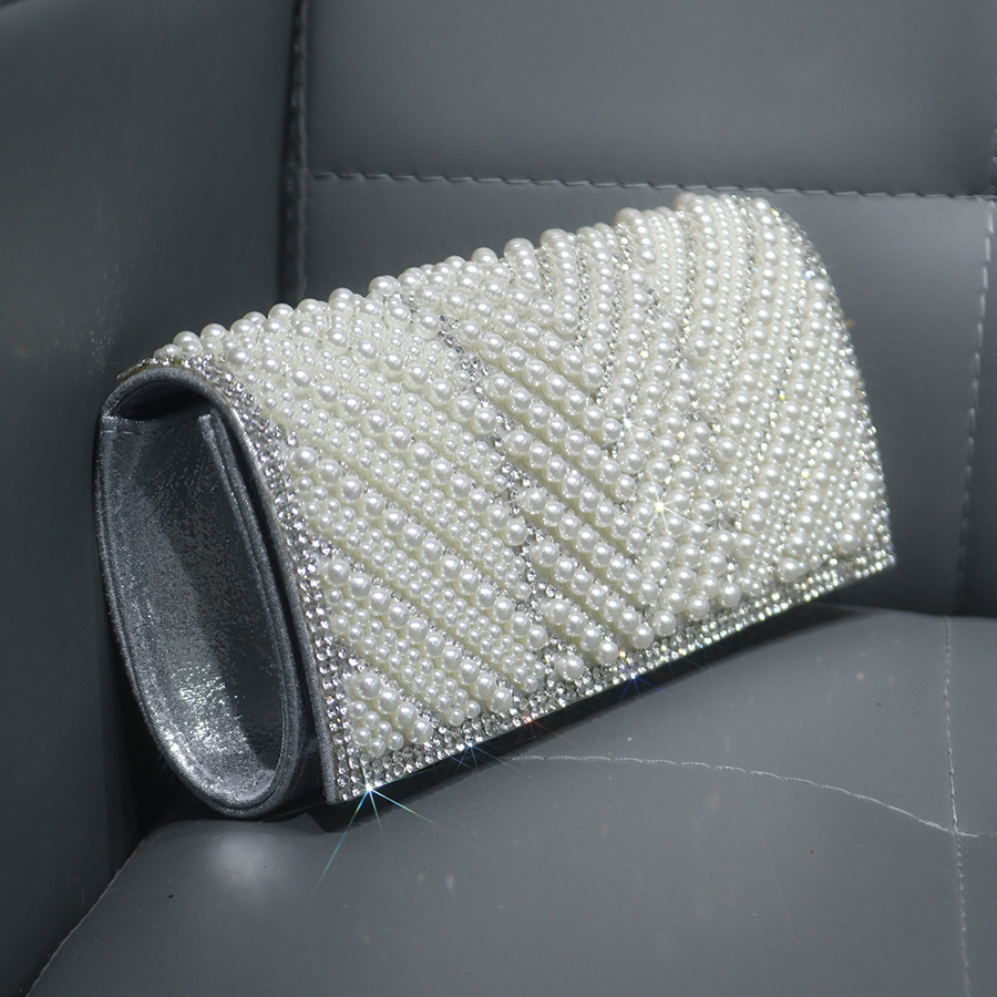 Glitter Ladies Clutch Bag Bead - Flap Bag Envelope incelemesi ve fiyatı