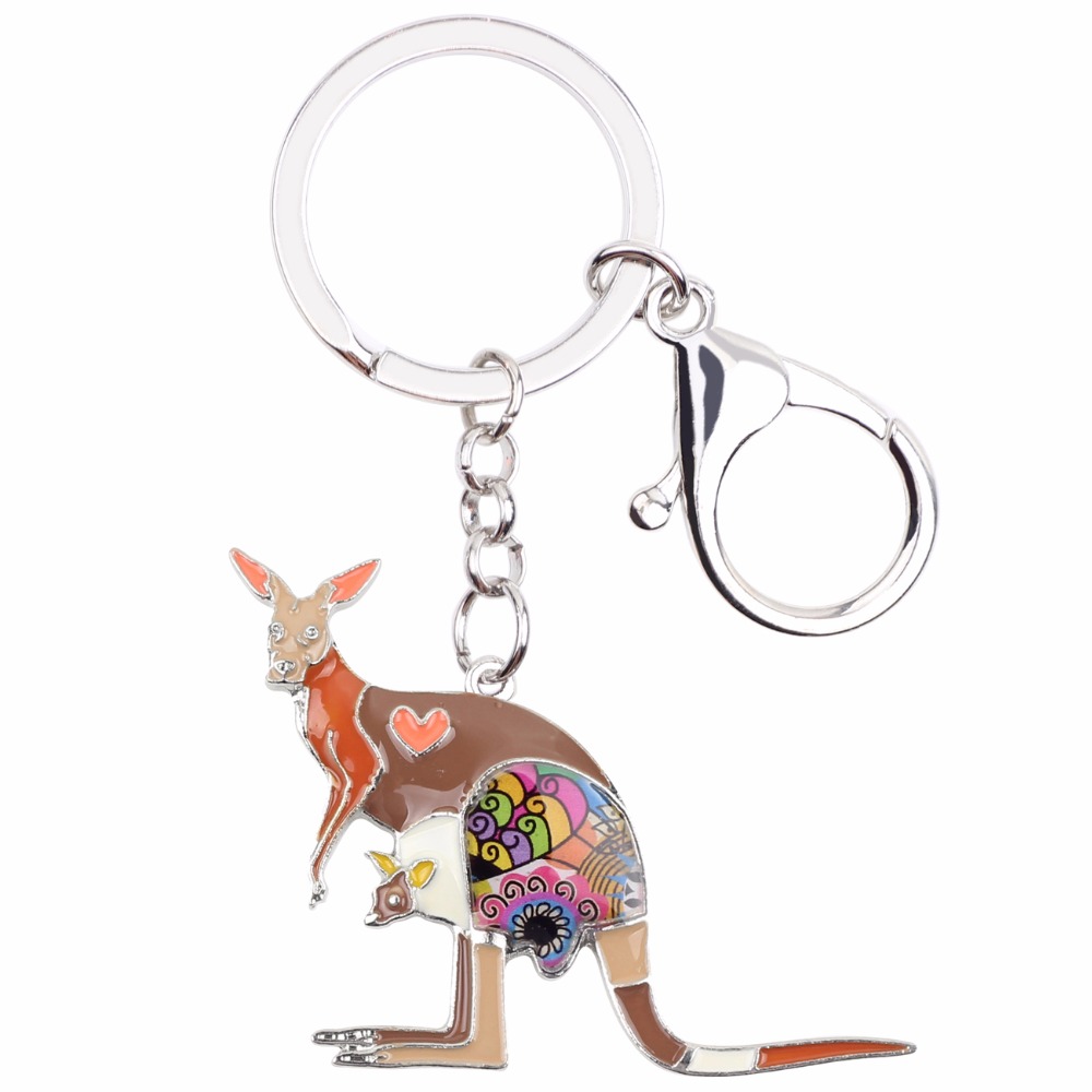 Bonsny Enamel Floral Australia - Women'S Kangaroo Bags incelemesi ve fiyatı