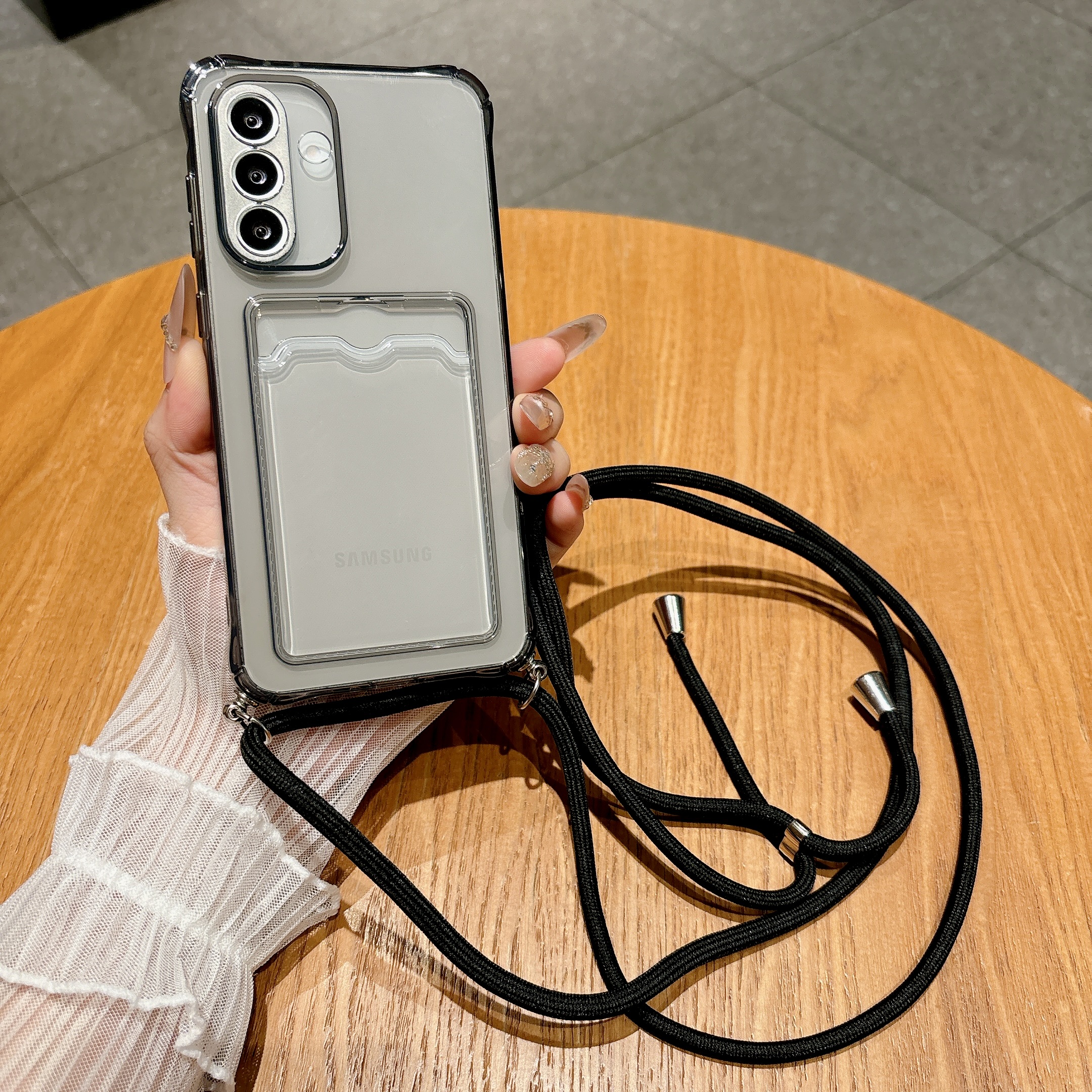 Light Gray Crossbody Strap Car - Phone Bag Crossbody incelemesi ve fiyatı