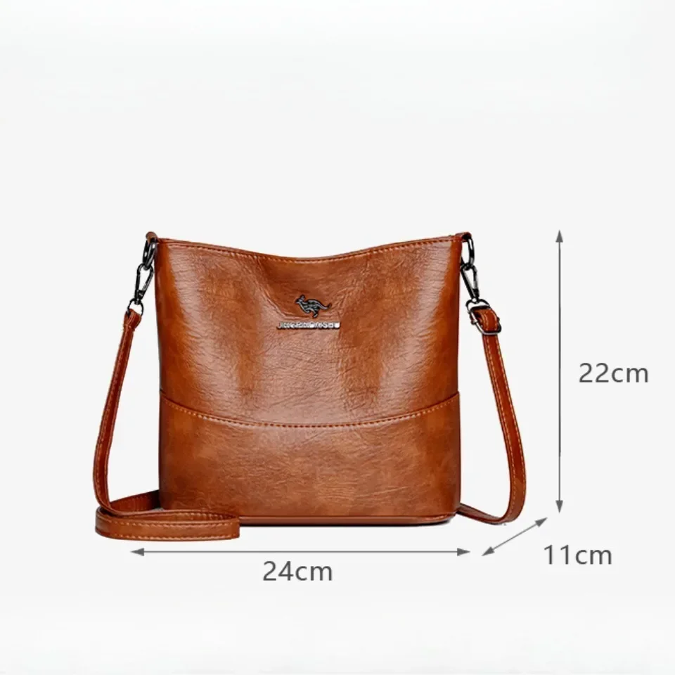 Soft Pu Leather Crossbody Bag  - Women'S Kangaroo Bags incelemesi ve fiyatı
