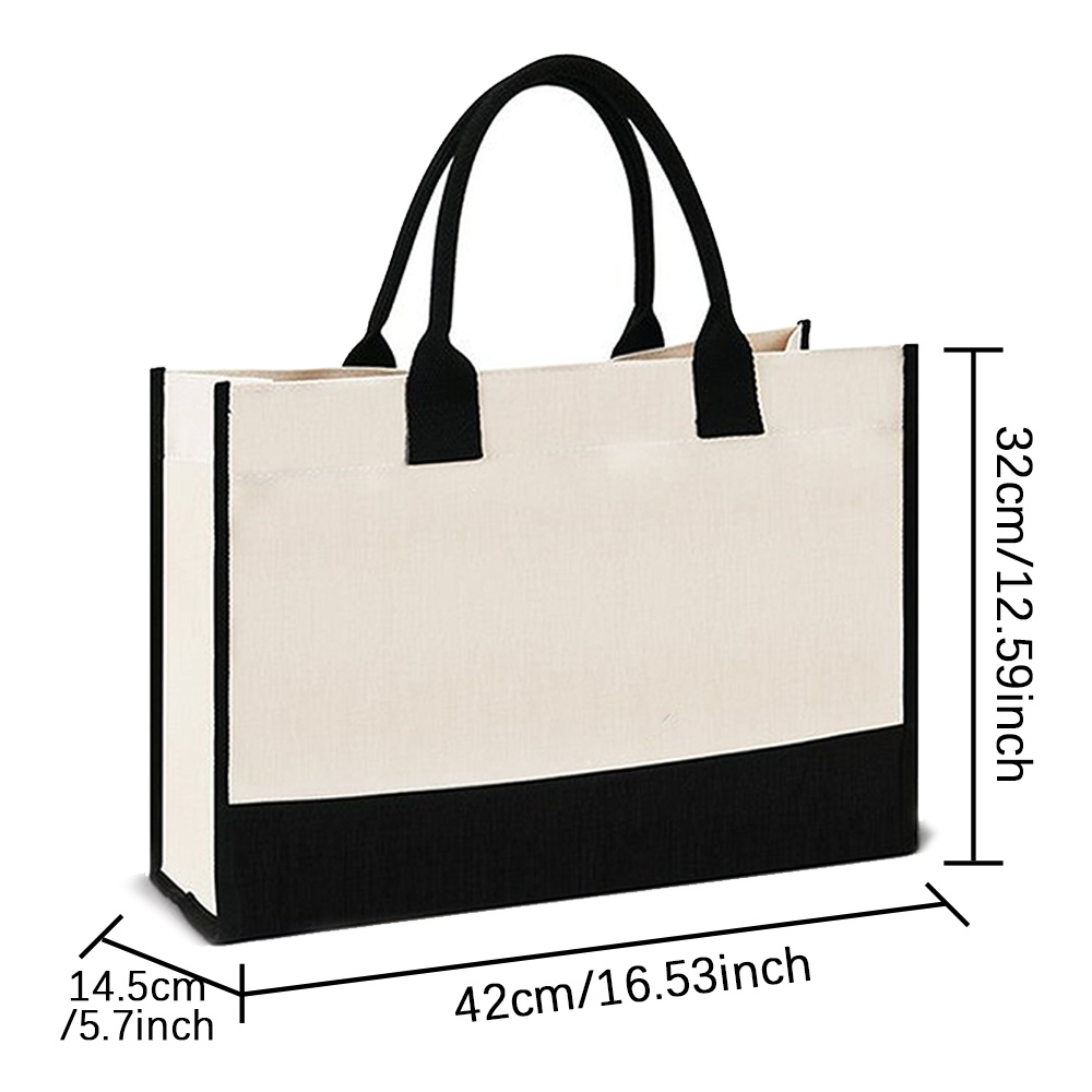 Portable Bear Letter Series Pr - Women Bags Jute incelemesi ve fiyatı