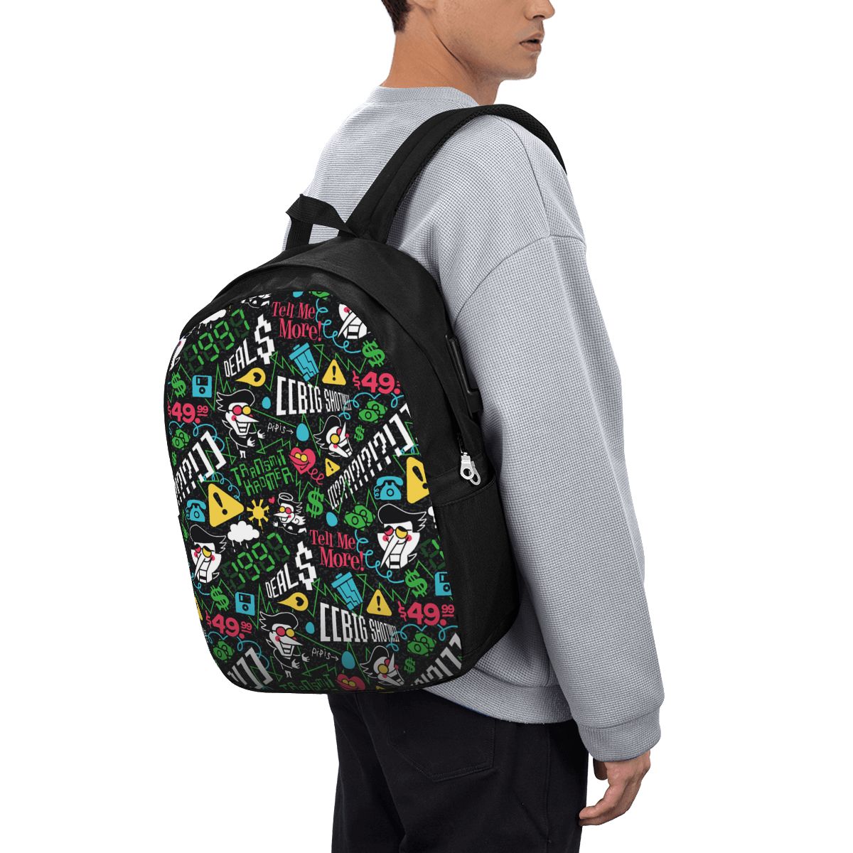 Deltarune SPAMTON G Backpack T - Women Bags For Laptop incelemesi ve fiyatı