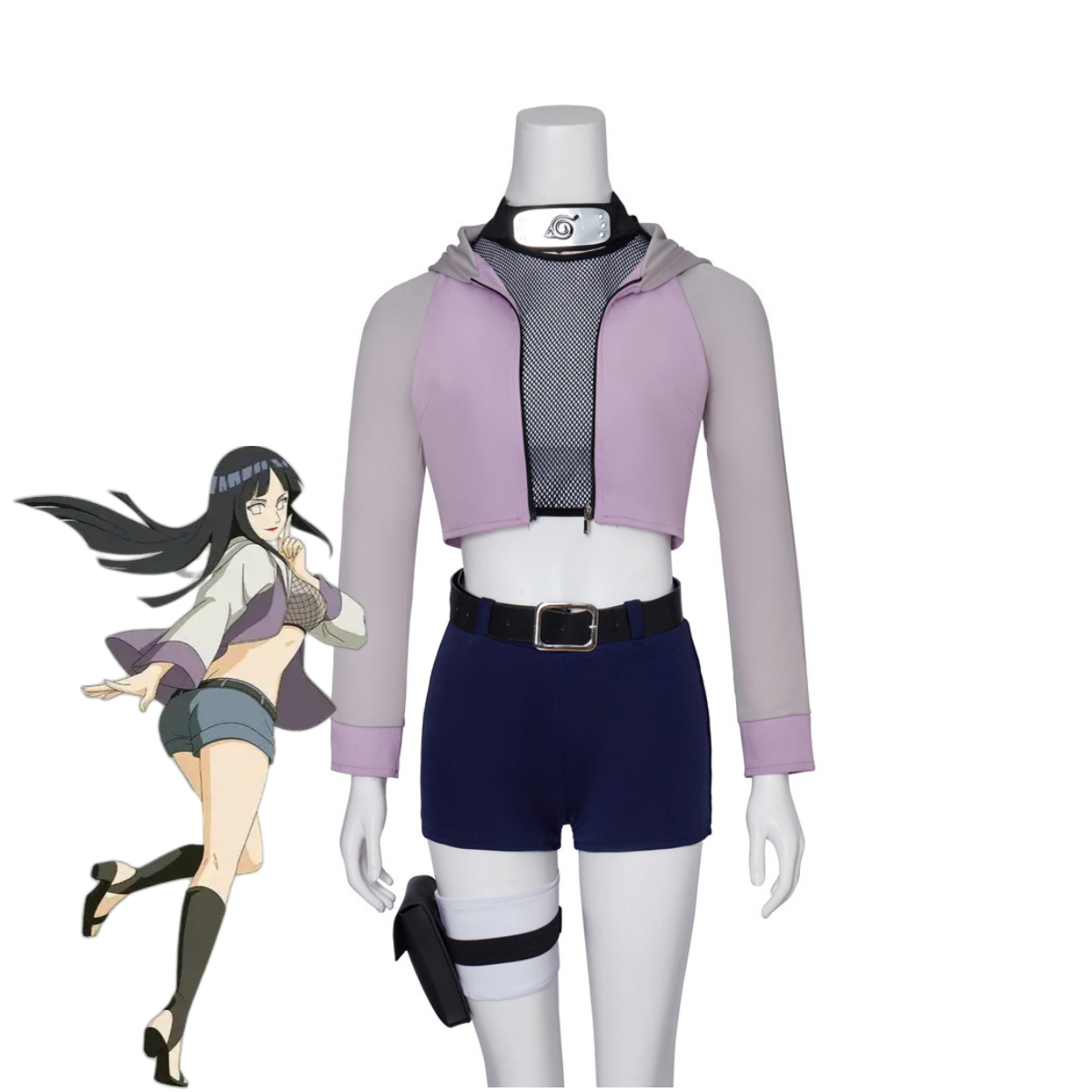 Anime Hyuga Hinata Cosplay Cos - Women Bags Accessories incelemesi ve fiyatı