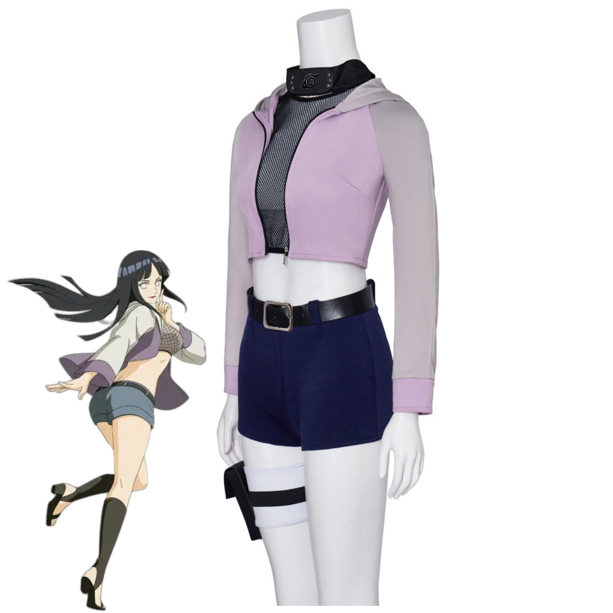 Anime Hyuga Hinata Cosplay Cos - Women Bags Accessories incelemesi ve fiyatı