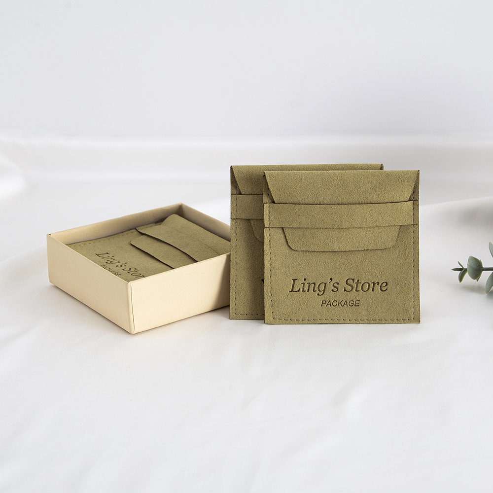 100Pcs Custom Logo Green Jewel - Flap Bag Envelope incelemesi ve fiyatı
