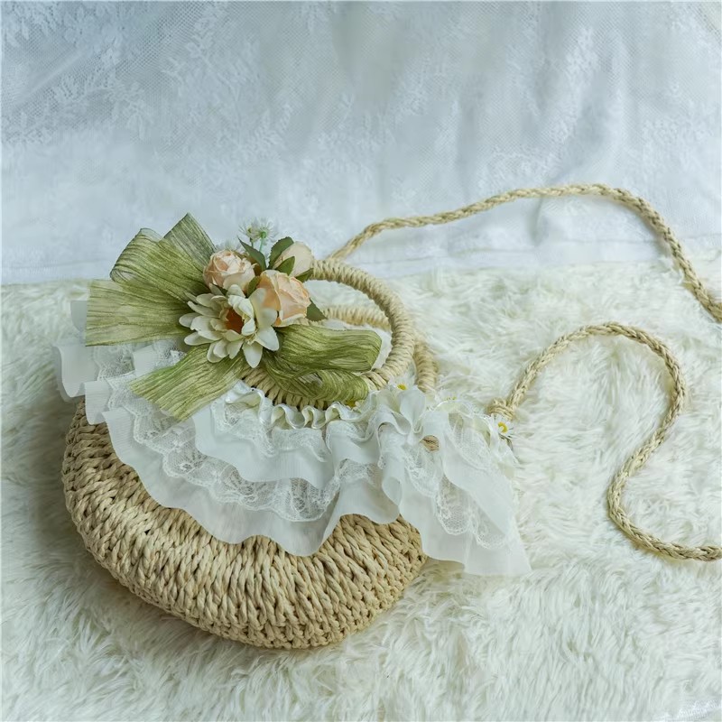 Country-style Lolita lace stra - Women Bags Accessories incelemesi ve fiyatı