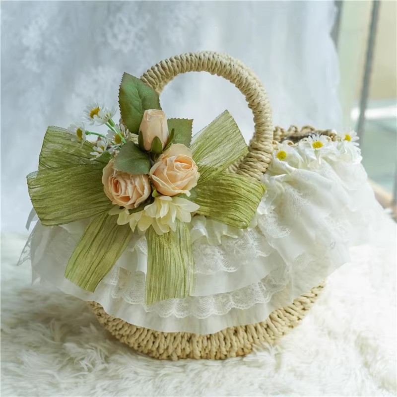 Country-style Lolita lace stra - Women Bags Accessories incelemesi ve fiyatı
