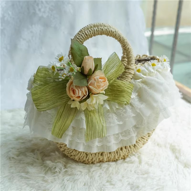 Country-style Lolita lace stra - Women Bags Accessories incelemesi ve fiyatı