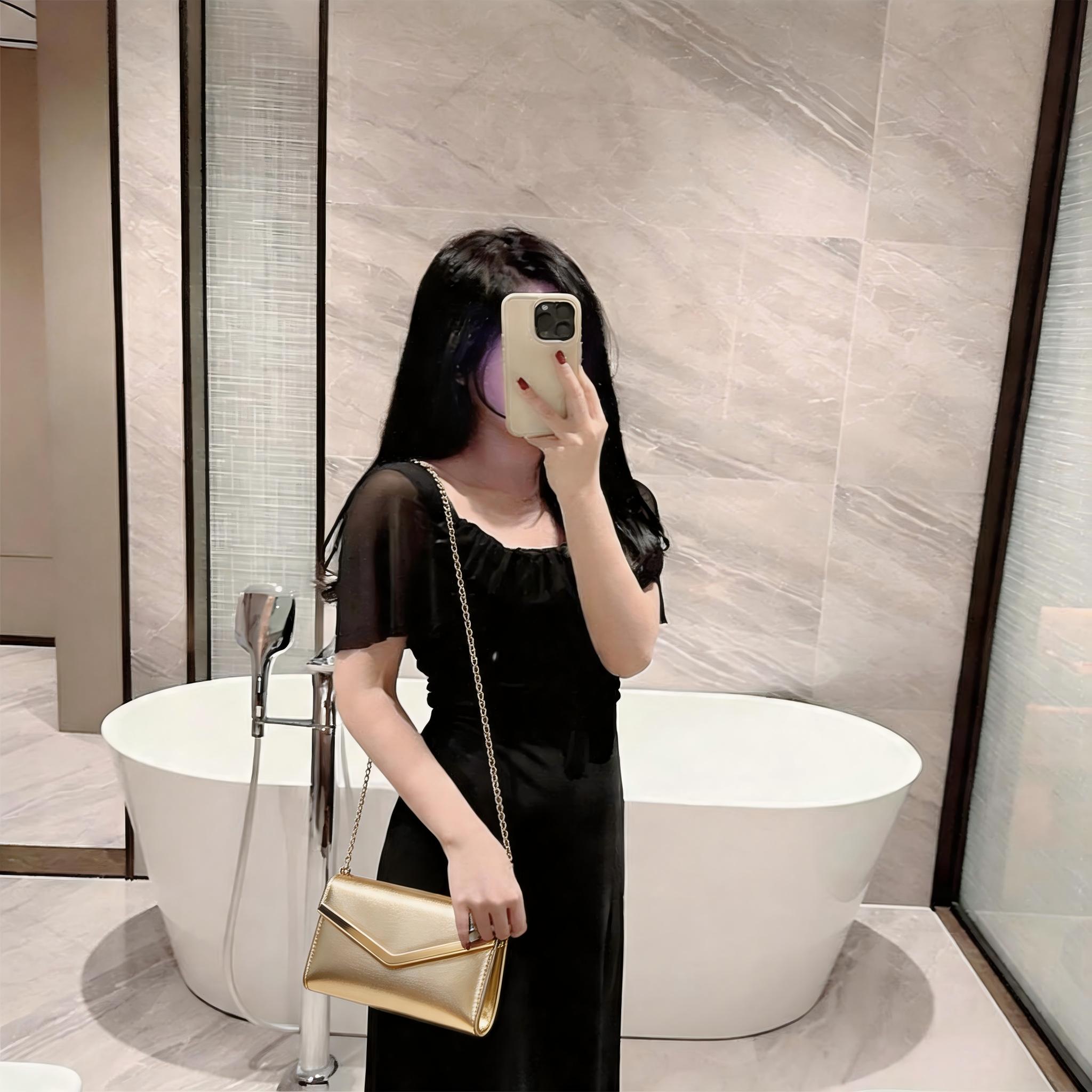 New shiny evening bag - high-e - Flap Bag Envelope incelemesi ve fiyatı
