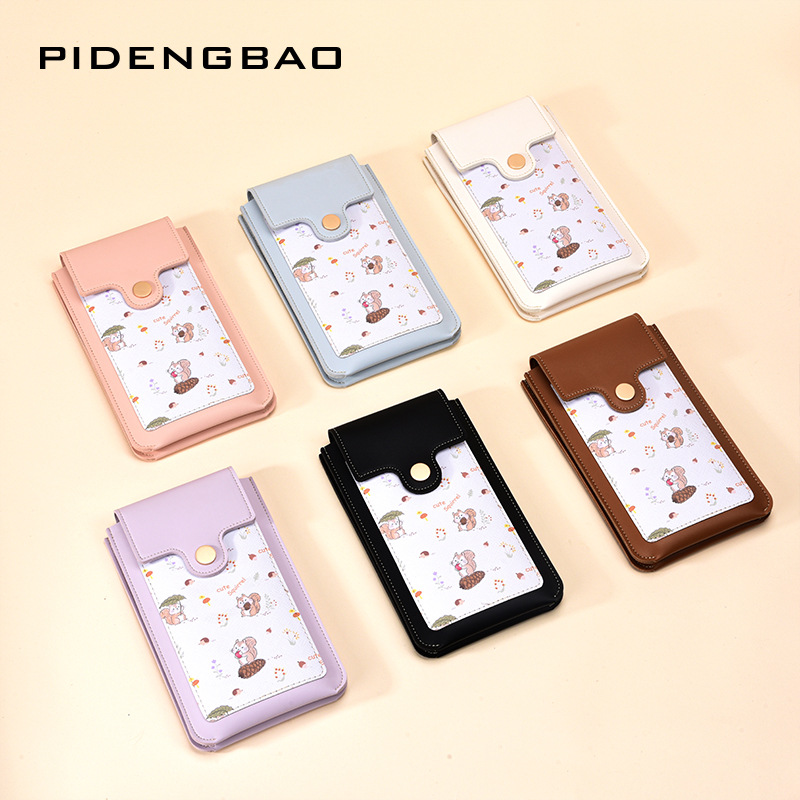 New Cute Squirrel Pattern Touc - Phone Bag Crossbody incelemesi ve fiyatı