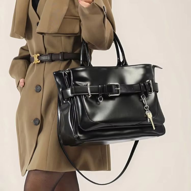 Casual Large-Capacity Shoulder - Women Bags Leather incelemesi ve fiyatı
