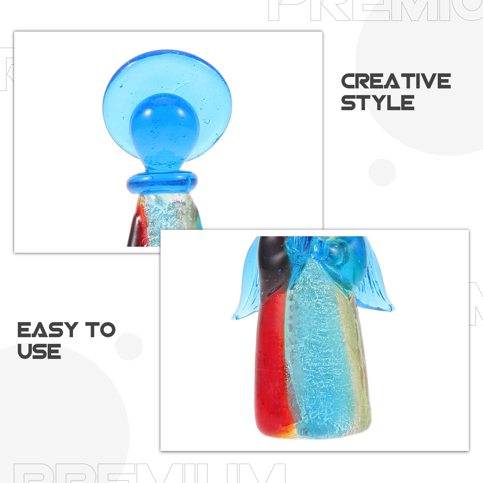 Glass Guardian Angel Clear Han - Women Bags Handmade incelemesi ve fiyatı