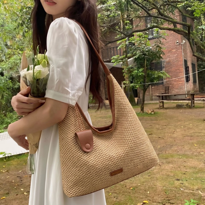 New Fashion Handmade Woven Tot - Women Bags Handmade incelemesi ve fiyatı