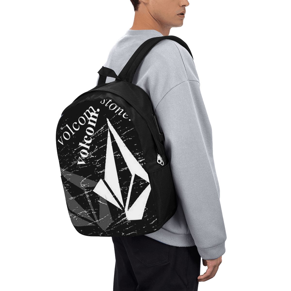 V-Volcom Logo Backpack Travel  - Women Bags For Laptop incelemesi ve fiyatı