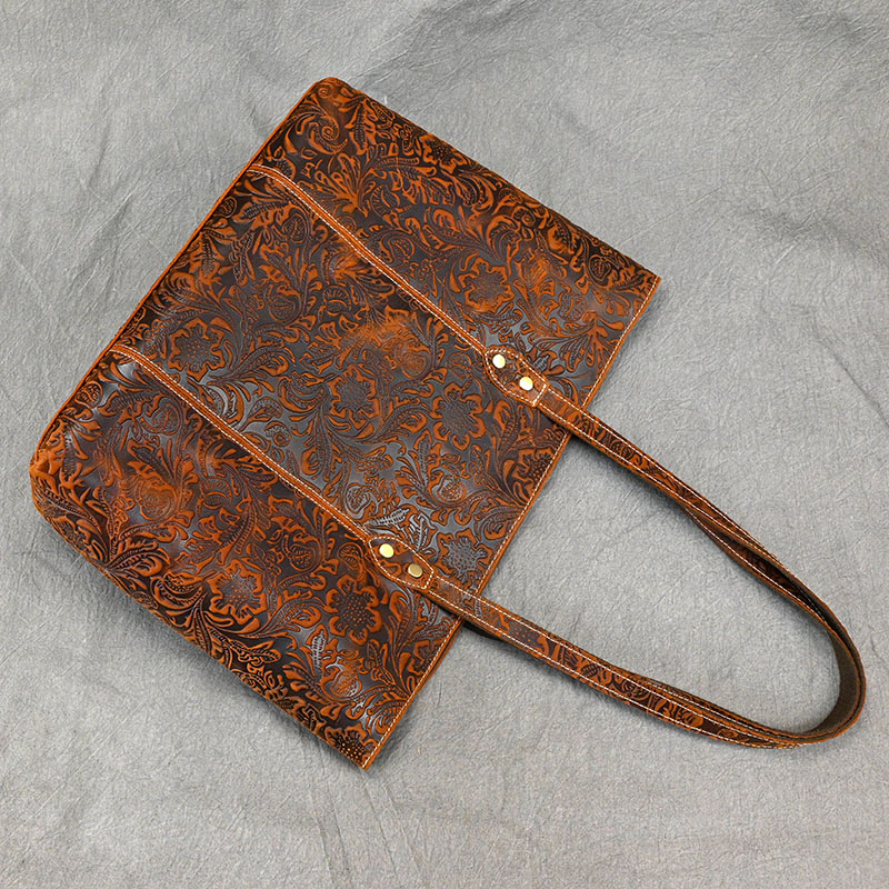 Vintage Embossed Design Women  - Women Bags Handmade incelemesi ve fiyatı