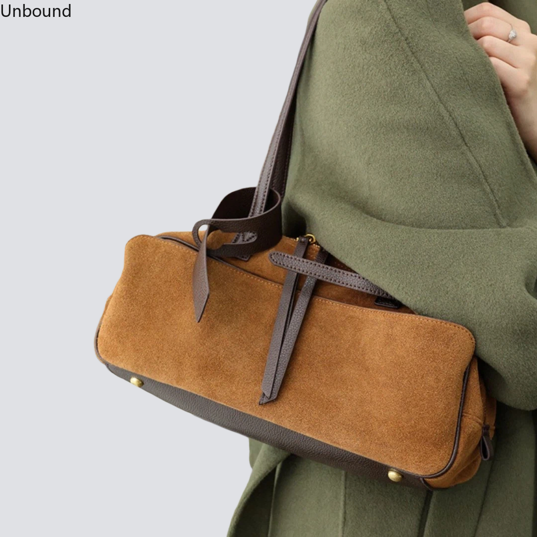 Suede Leather Womens Shoulder  - Women Handheld Bags incelemesi ve fiyatı