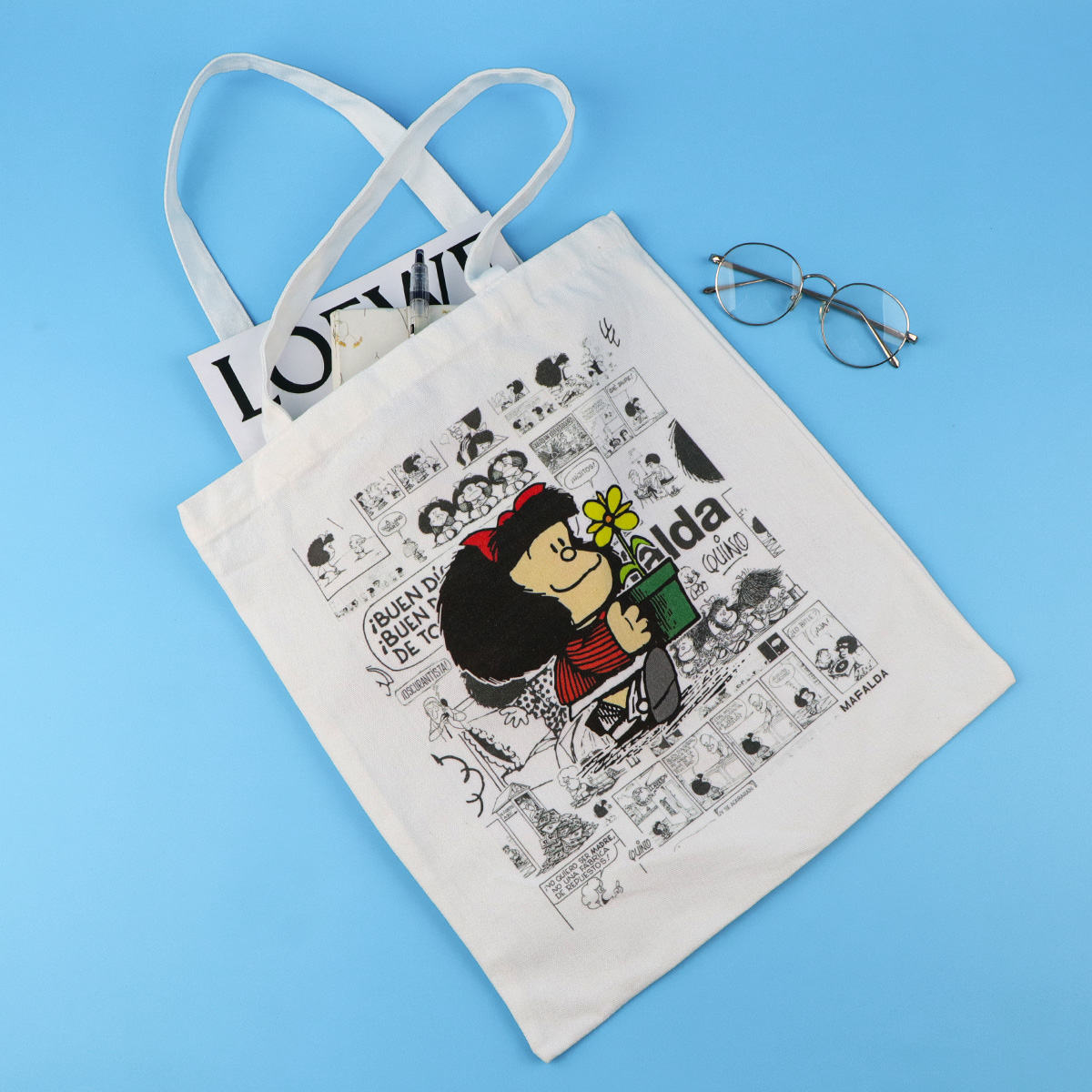 Fashion Canvas Tote Bag Women  - Women Bags Accessories incelemesi ve fiyatı