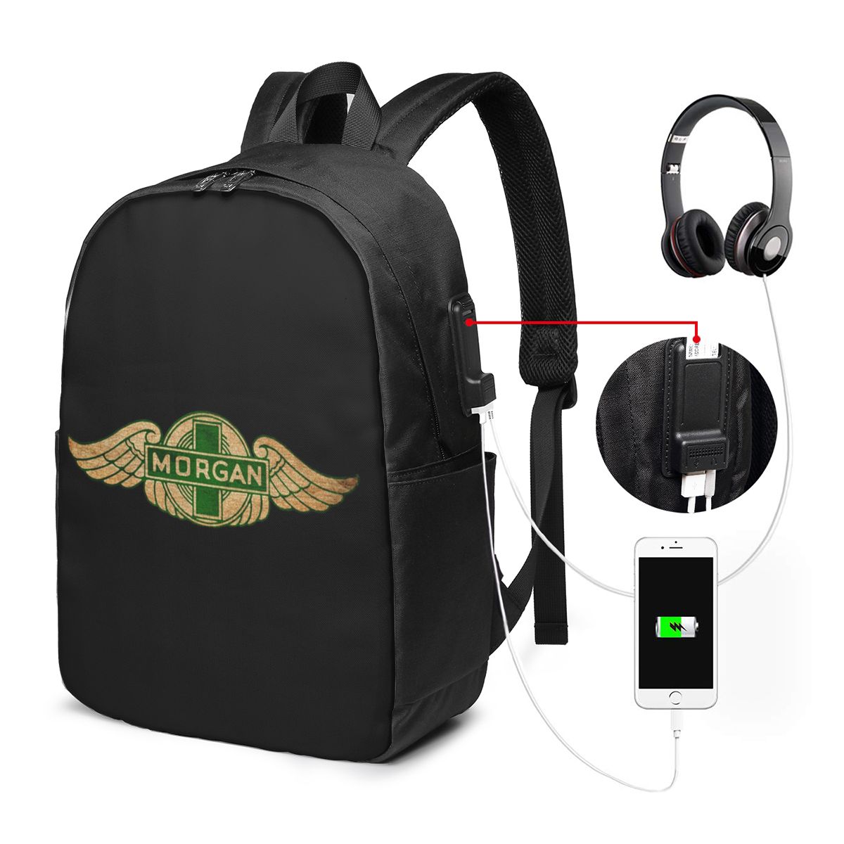 Morgan Motor Car Company Backp - Women Bags For Laptop incelemesi ve fiyatı