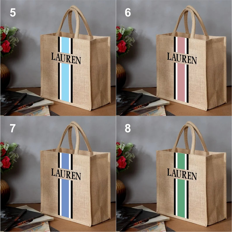 Personalized Tote Bag Jute Bur - Women Bags Jute incelemesi ve fiyatı