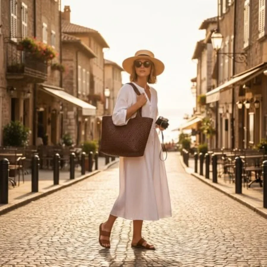 BOYATU Woven Tote Bag for Wome - Women Bags Leather incelemesi ve fiyatı