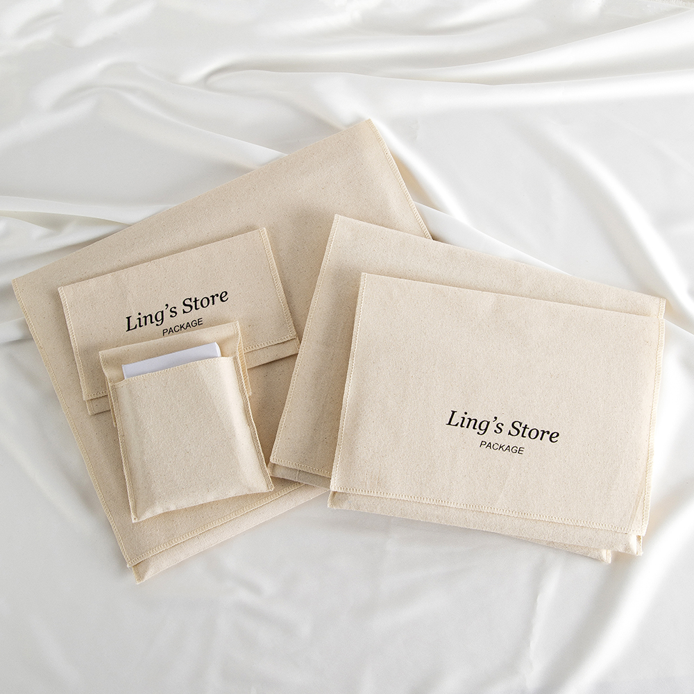 Custom Logo Canvas Cotton Musl - Flap Bag Envelope incelemesi ve fiyatı