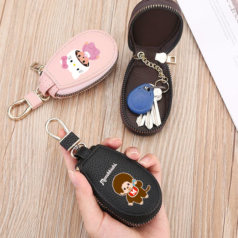 1pcs MONCHHICHI Leather Zipper - Women Bags Gift incelemesi ve fiyatı