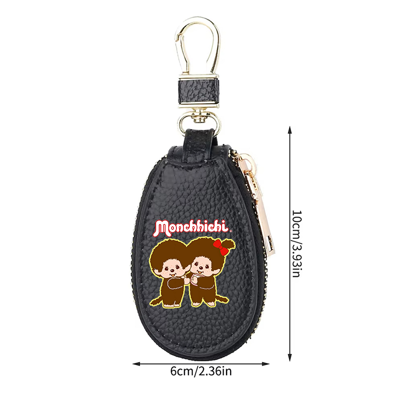 1pcs MONCHHICHI Leather Zipper - Women Bags Gift incelemesi ve fiyatı