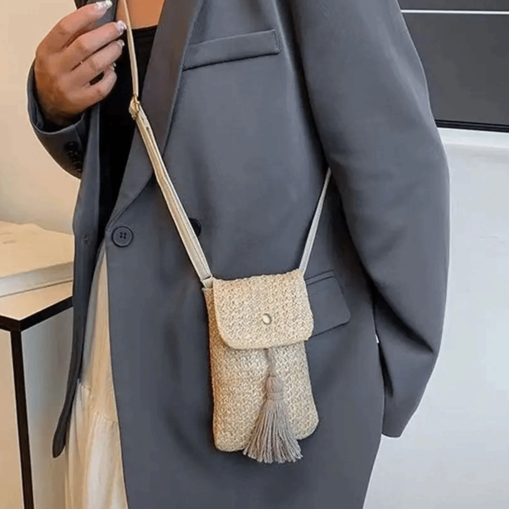 Portable Weaving Straw Woven H - Women Bags Handmade incelemesi ve fiyatı