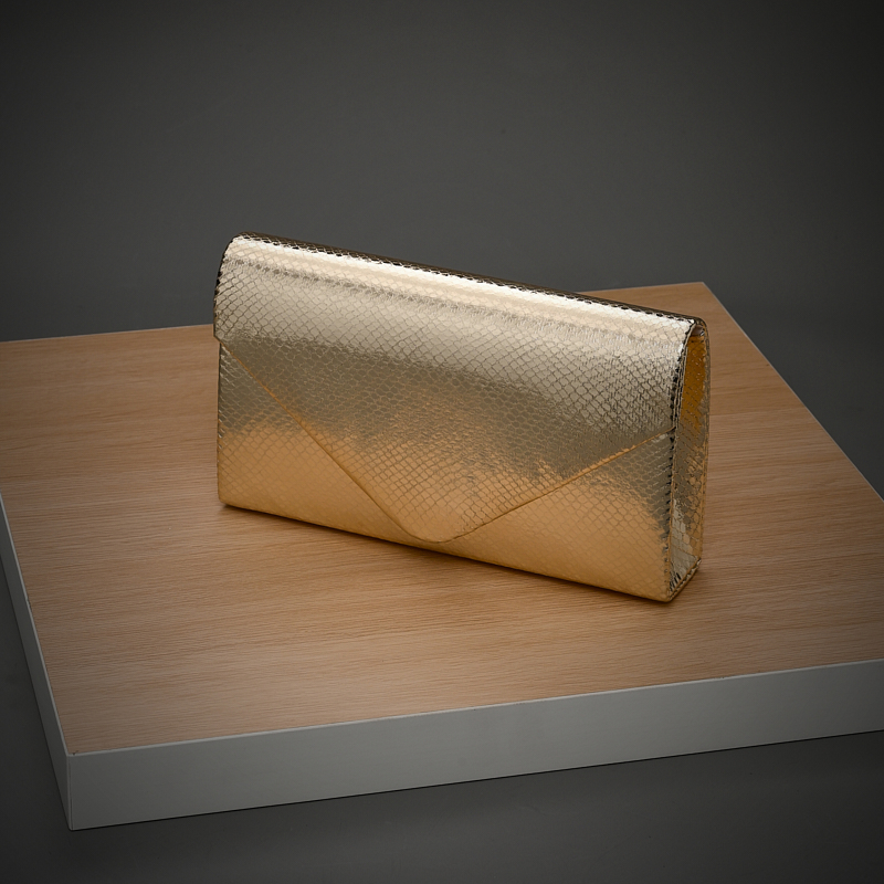 Gold Style Elegant Evening Bag - Flap Bag Envelope incelemesi ve fiyatı