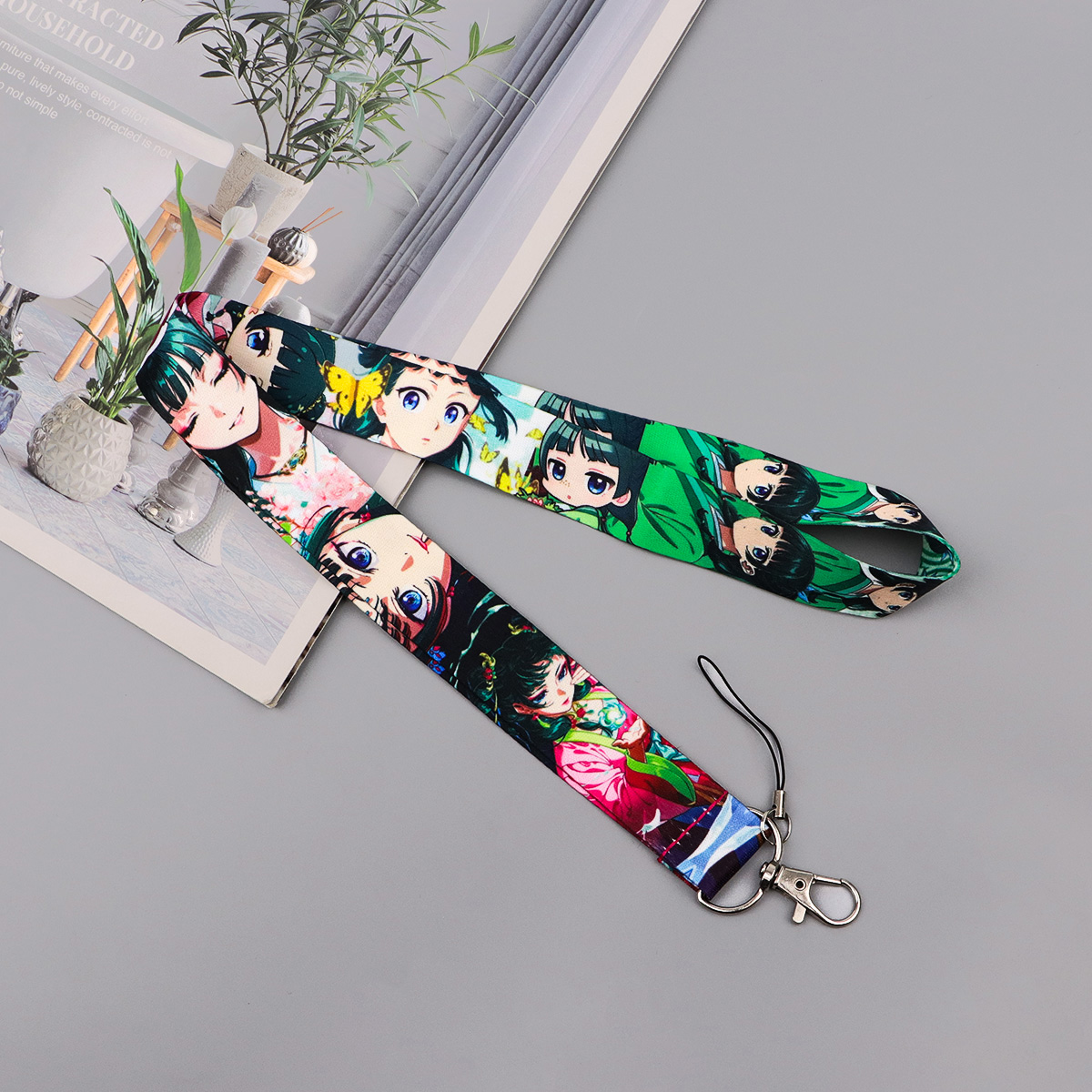 Cute Anime Girl Lanyard Neck S - Women Bags Accessories incelemesi ve fiyatı