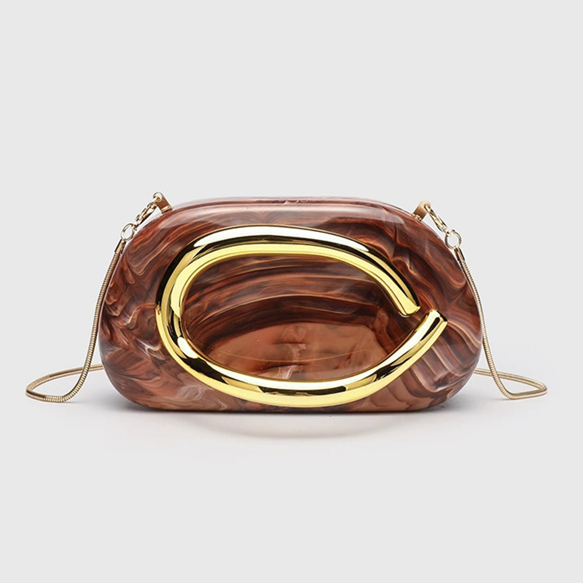 Women Acrylic Metal Handle Han - Women Handheld Bags incelemesi ve fiyatı