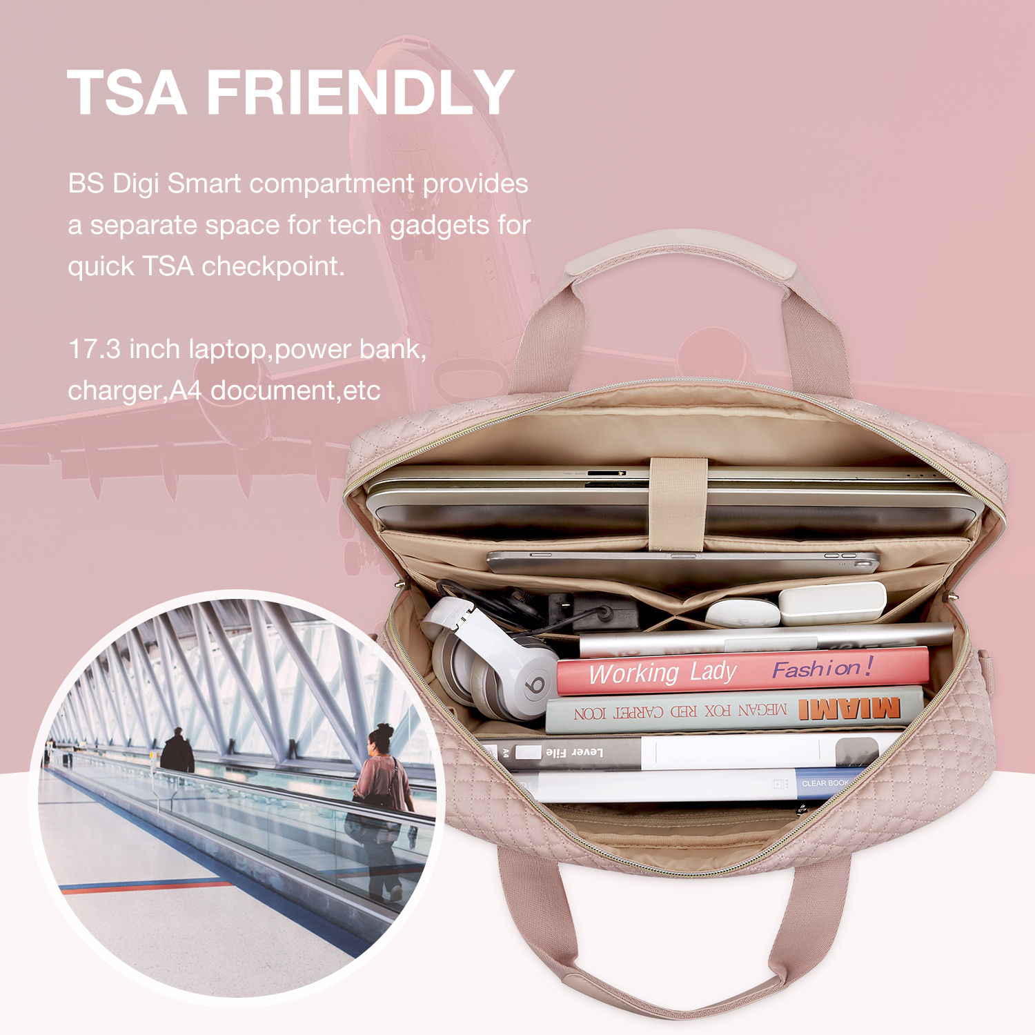 BAGSMART Universal Laptop Bag  - Women Bags For Laptop incelemesi ve fiyatı