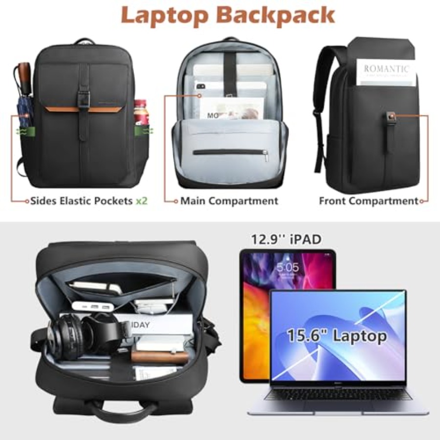 Slim Laptop Backpack for Men W - Women Bags For Laptop incelemesi ve fiyatı