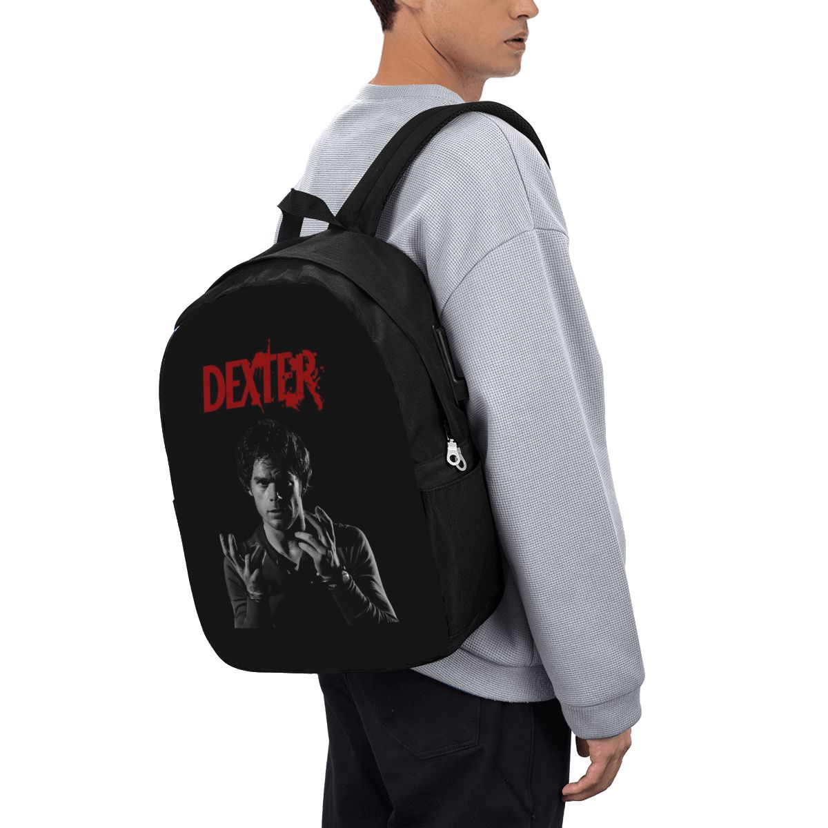 Movie Dexter Morgan Backpack T - Women Bags For Laptop incelemesi ve fiyatı