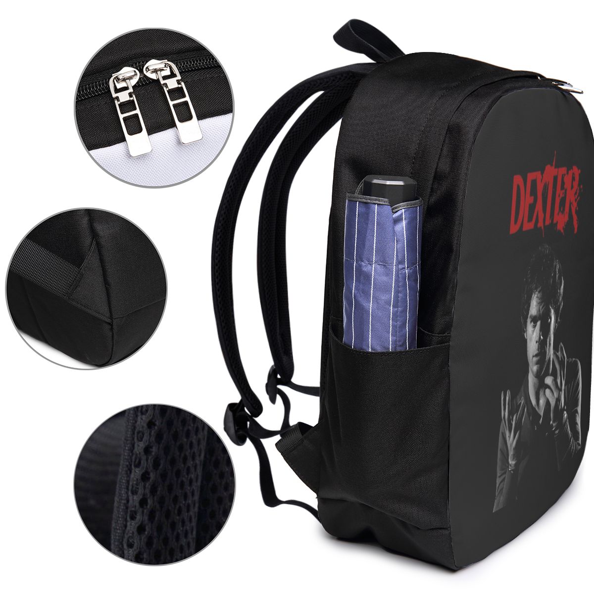 Movie Dexter Morgan Backpack T - Women Bags For Laptop incelemesi ve fiyatı