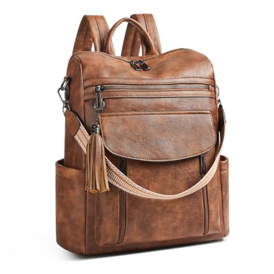 Laptop Backpack for Women 15.6 - Women Bags Leather incelemesi ve fiyatı
