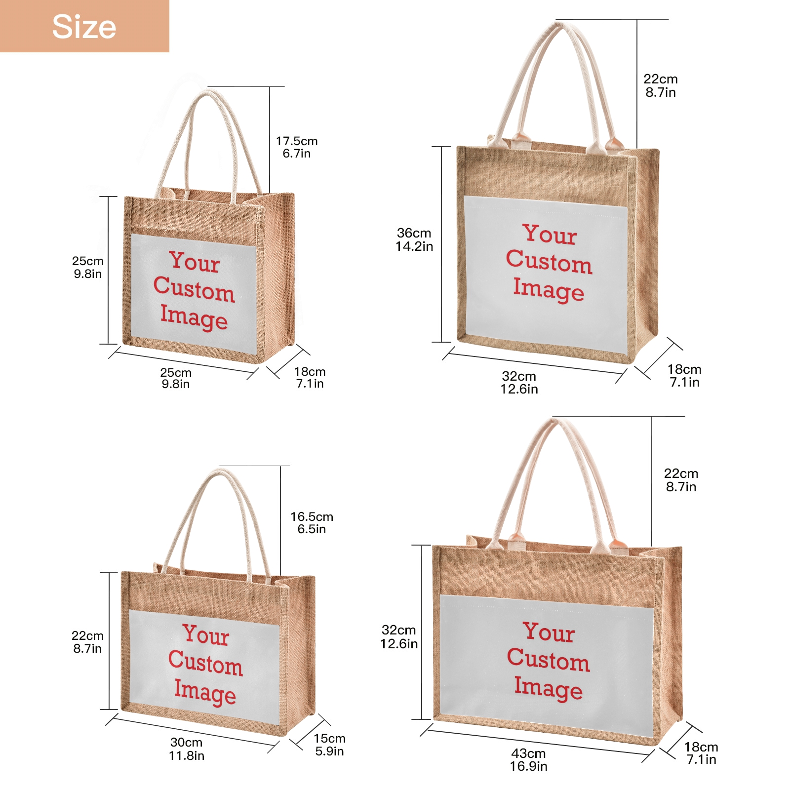 Portable Burlap Jute Shopping  - Women Bags Jute incelemesi ve fiyatı
