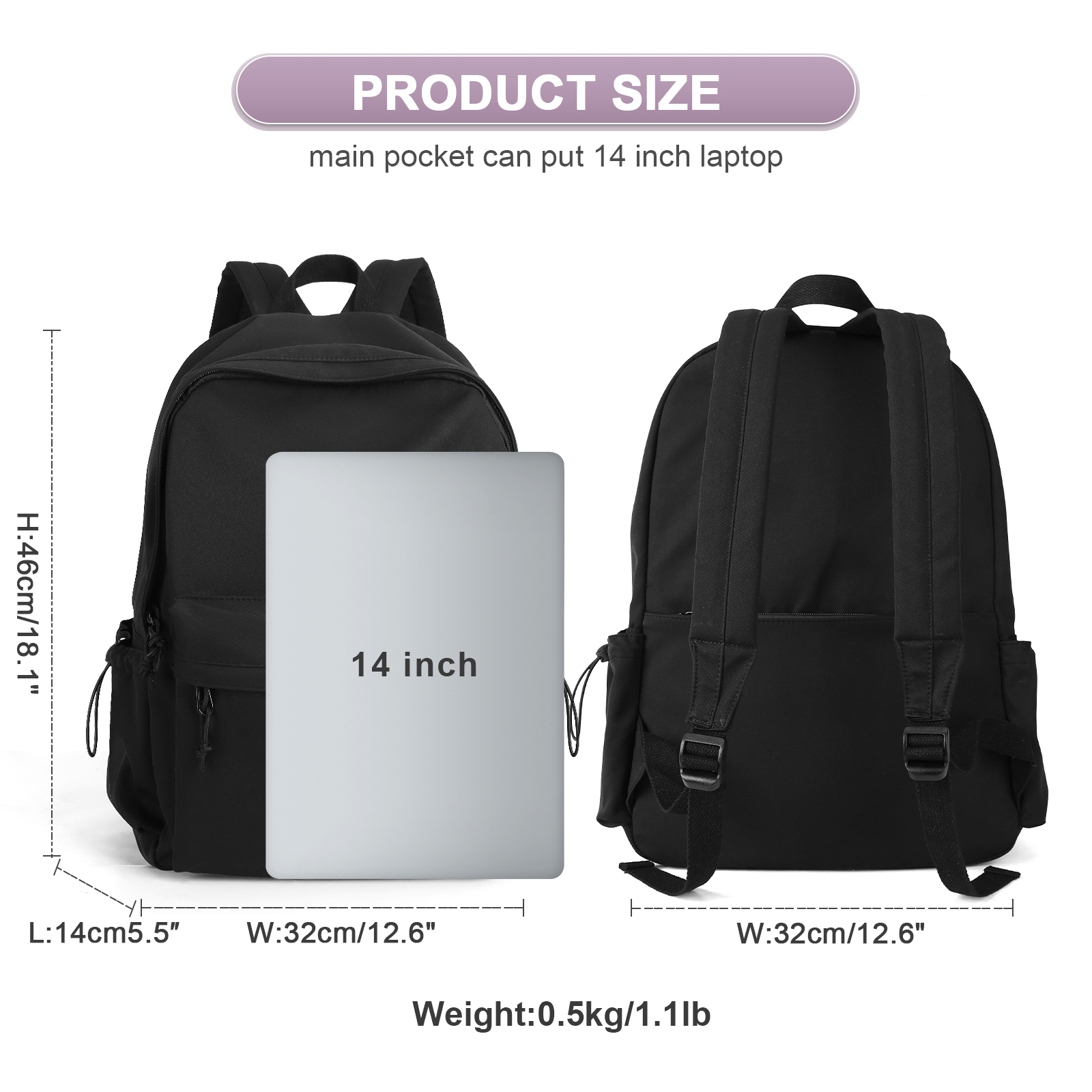 Backpack for School College La - Women Bags For Laptop incelemesi ve fiyatı