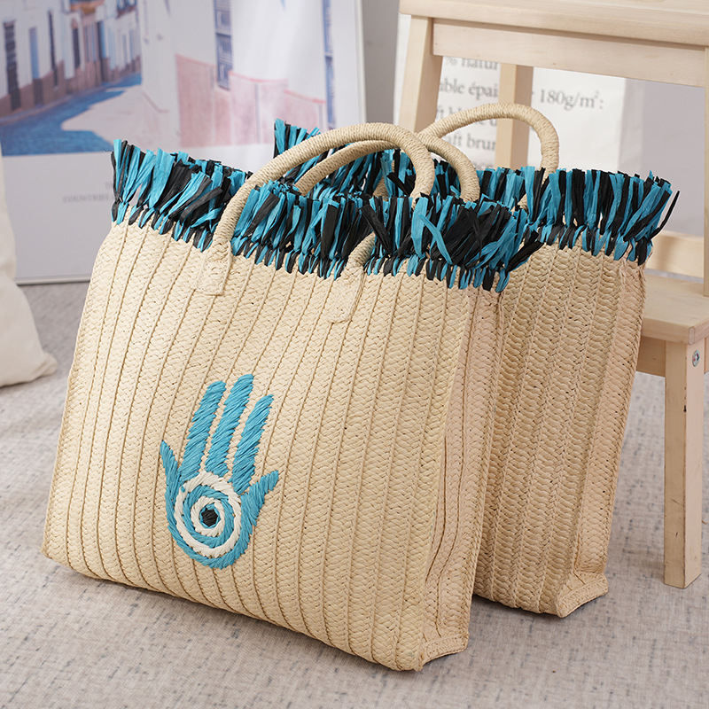 Natural Jute Straw Tote Bag Fr - Women Bags Jute incelemesi ve fiyatı