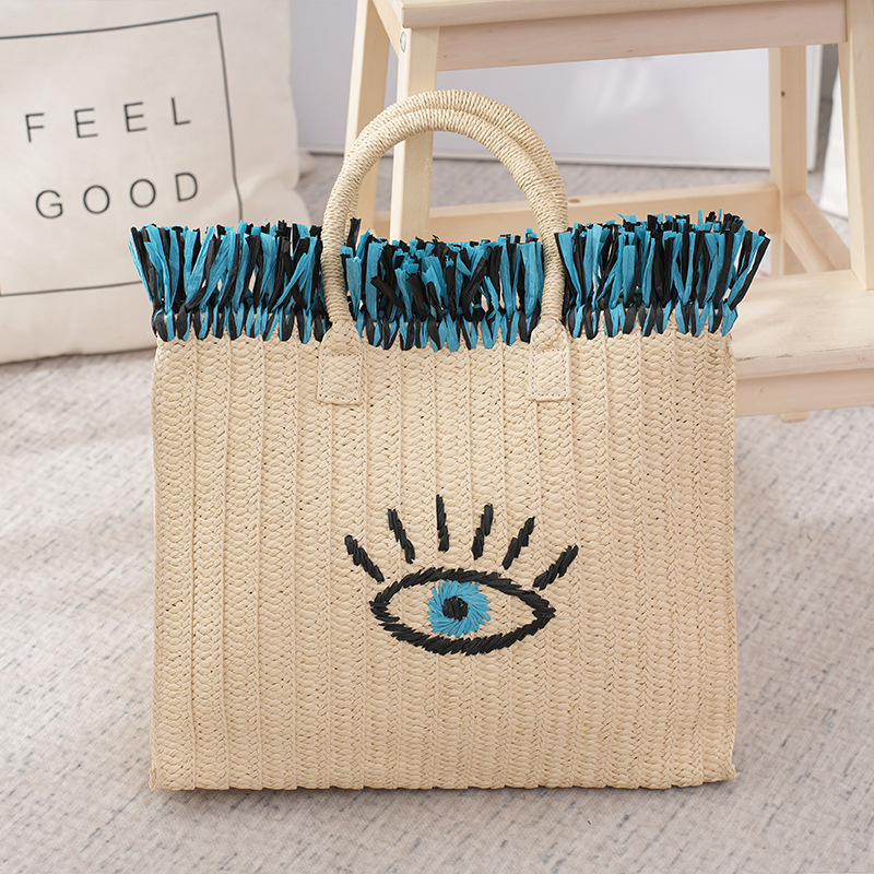 Natural Jute Straw Tote Bag Fr - Women Bags Jute incelemesi ve fiyatı