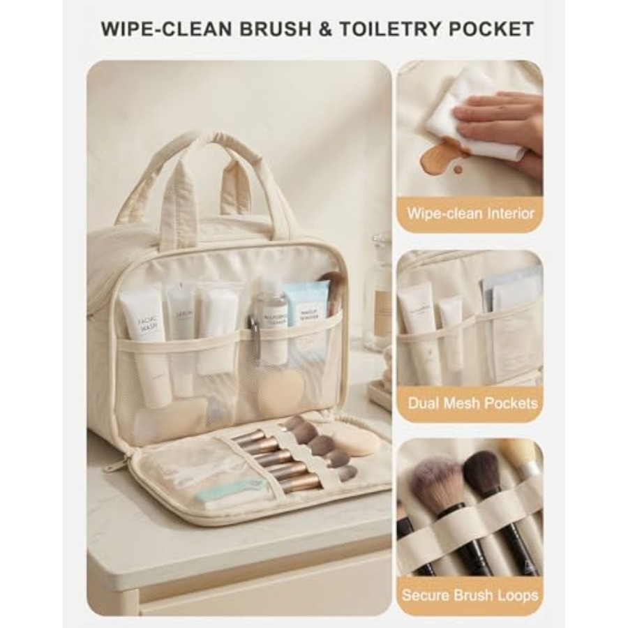 Large Quilted Toiletry Bag for - Women'S Bag incelemesi ve fiyatı