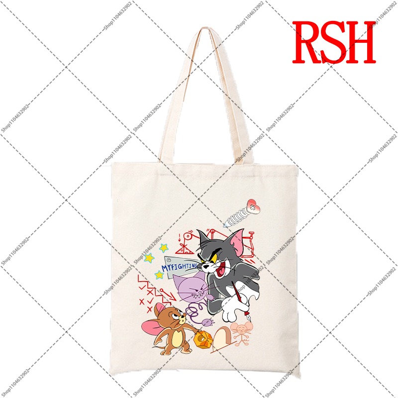 Tom and Jerry Cute Canvas Bag  - Women Bags Gift incelemesi ve fiyatı