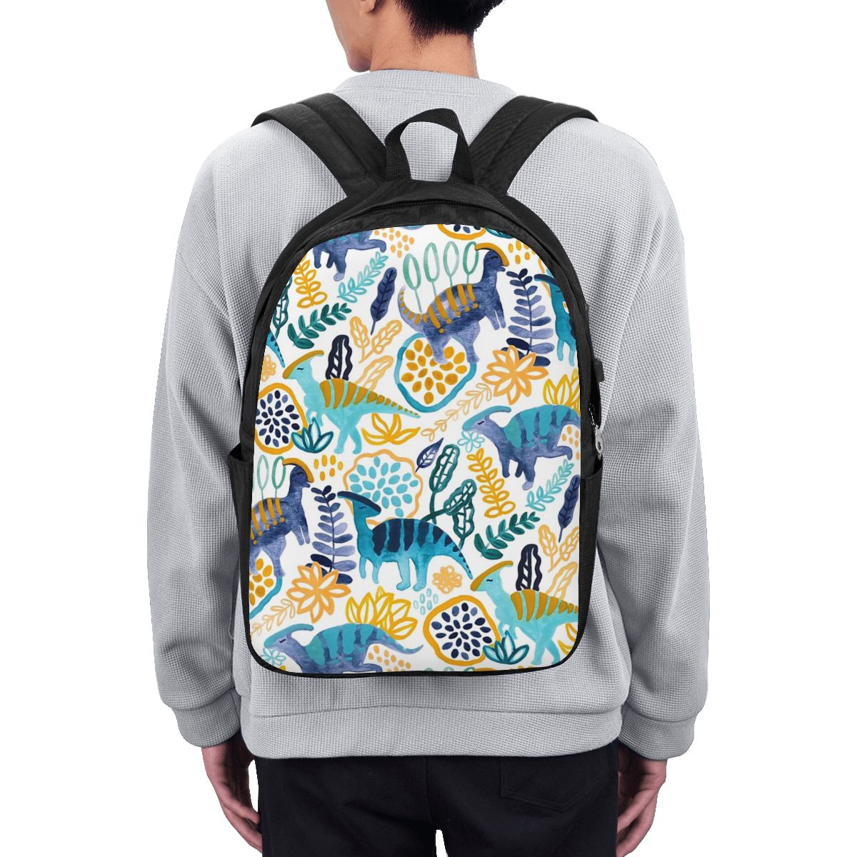 Gouache Parasaurolophuses Back - Women Bags For Laptop incelemesi ve fiyatı